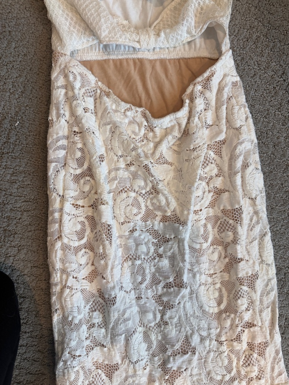 Nightcap Clothing white dress worn 2x. Super flattering. - Picture 3 of 7